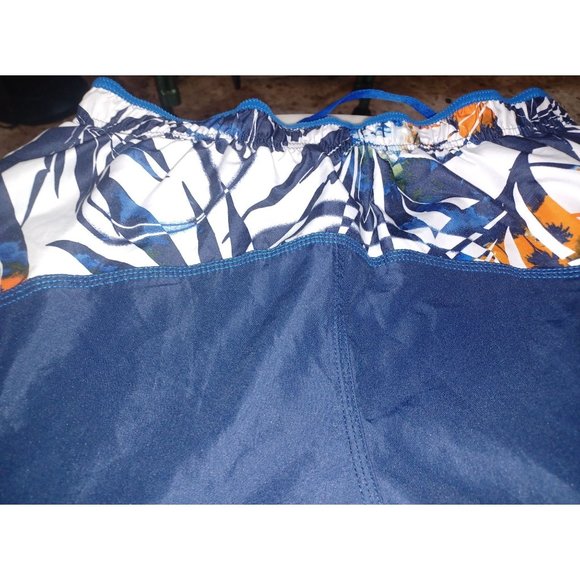 Nike Men's Swim Trunks Large Blue & Multi-Color - Picture 3 of 5